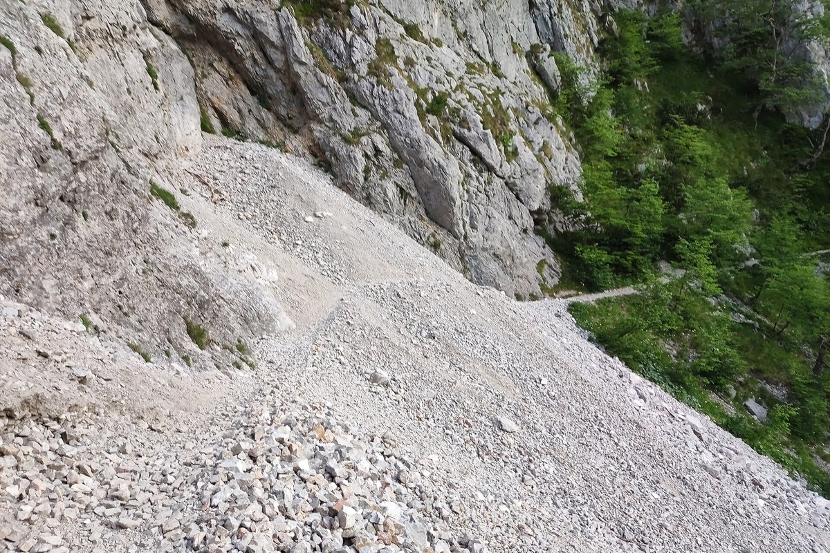 Gaiters for Volcanic Scree